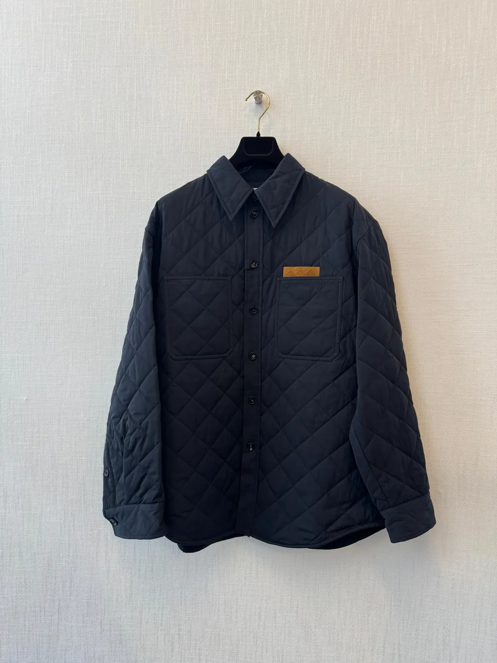 Quilted Cotton Overshirt