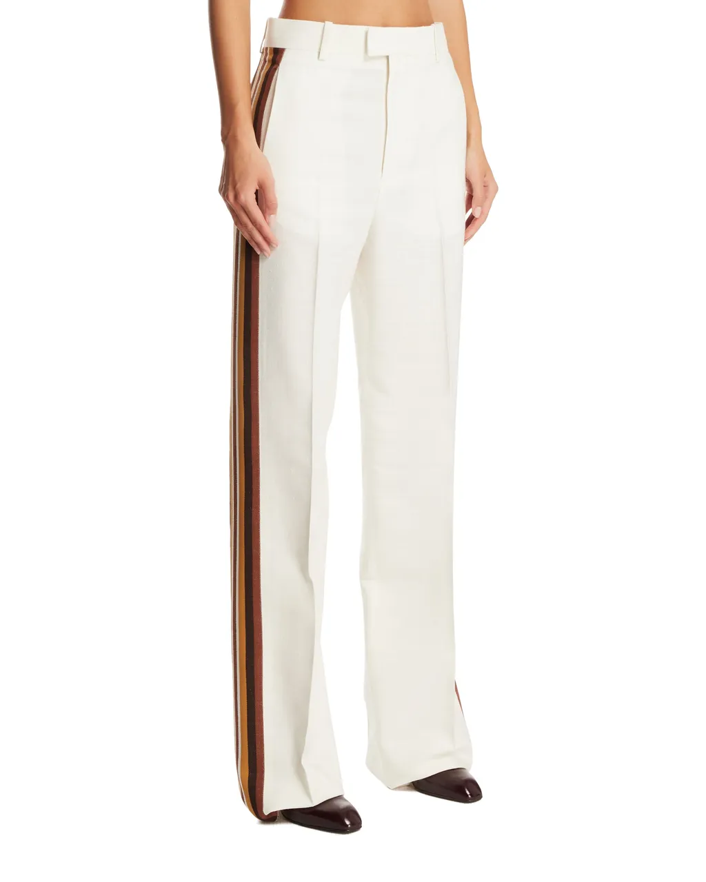 Stripe Detailed Tailored Trousers