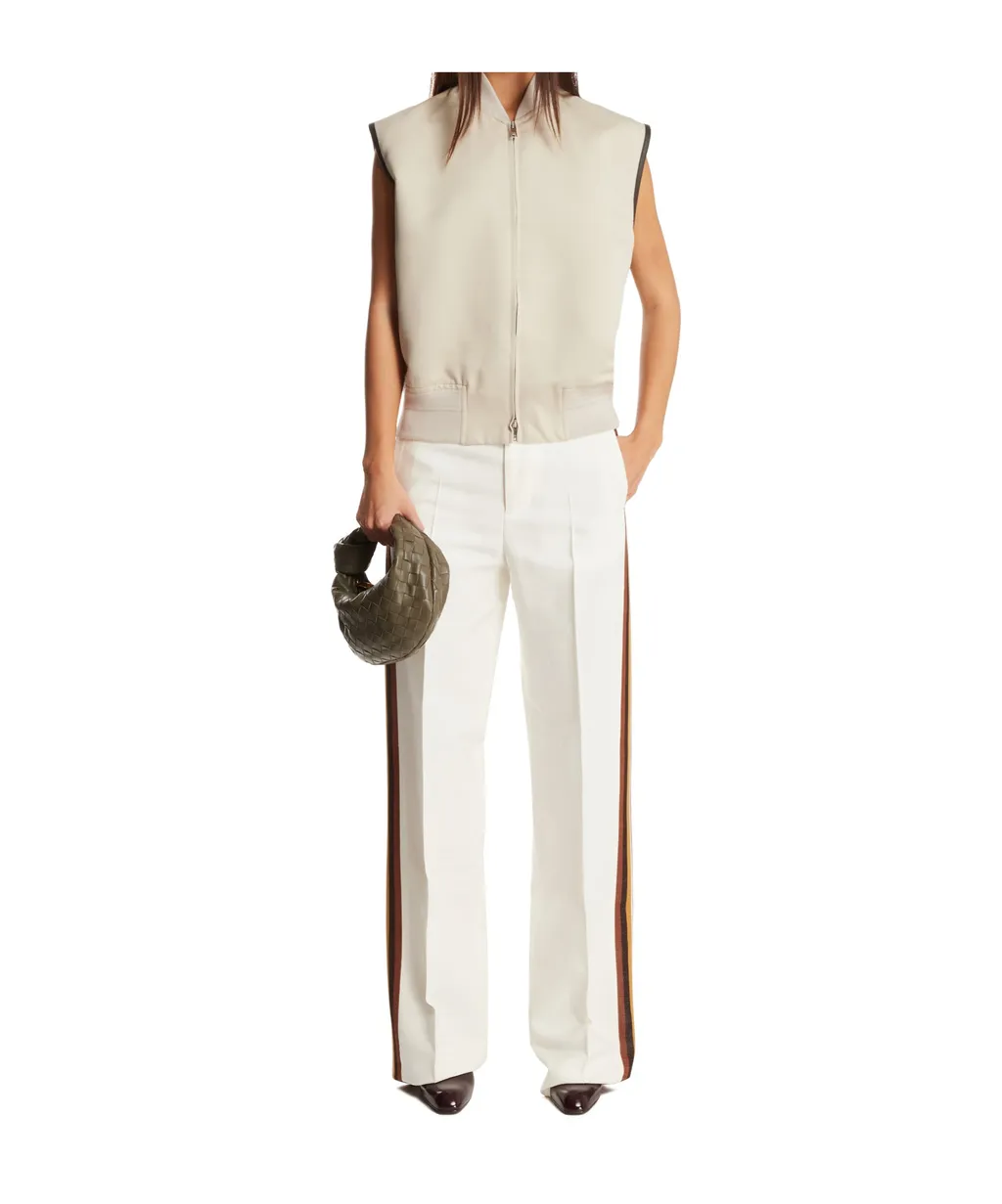 Stripe Detailed Tailored Trousers