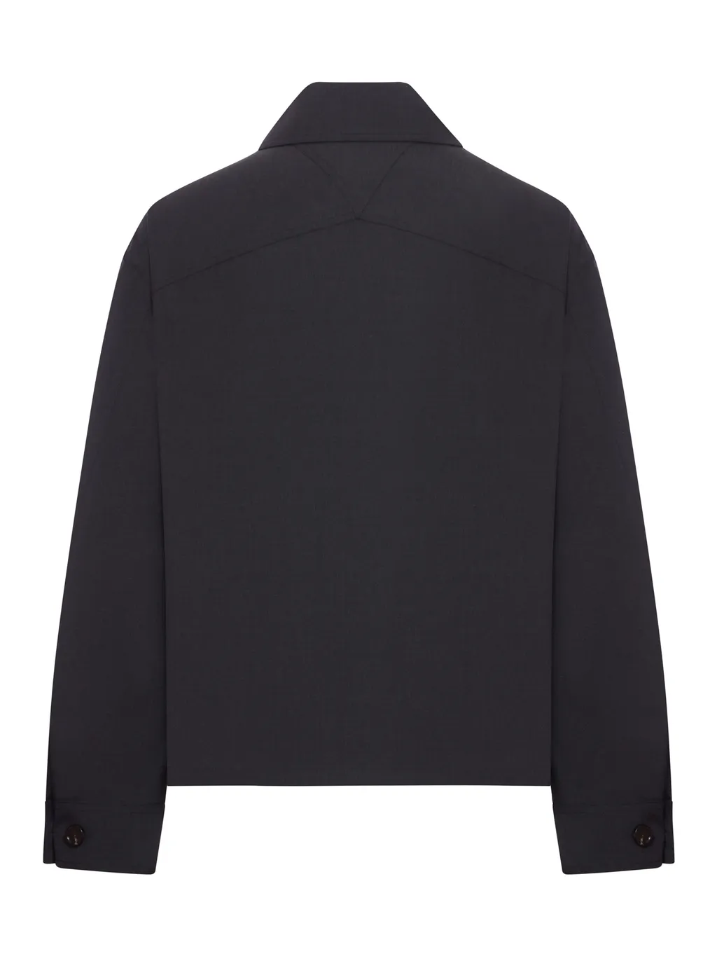 Fine Wool Kimono Blouson
