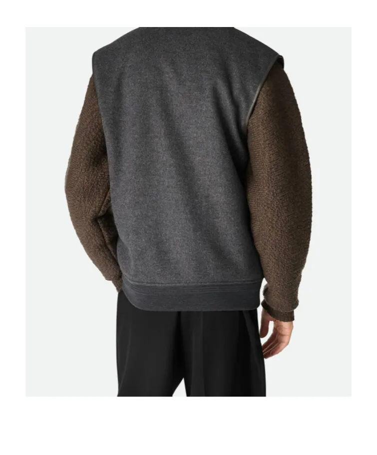 Double Face Zipped Gilet