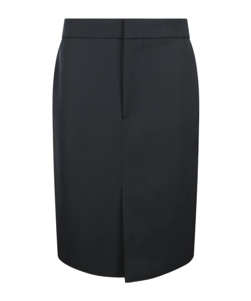 Slit Detailed Midi Skirt