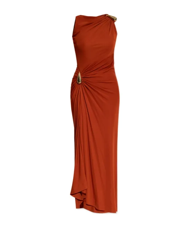Drop Detailed Sleeveless Dress