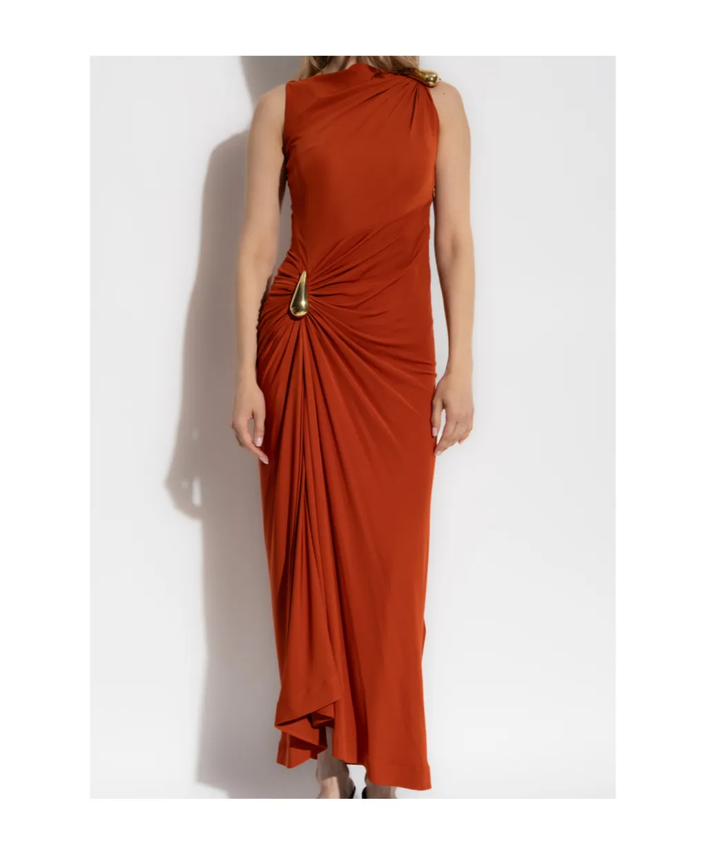 Drop Detailed Sleeveless Dress