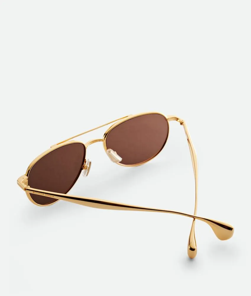 Aviator Frame Sunglasses