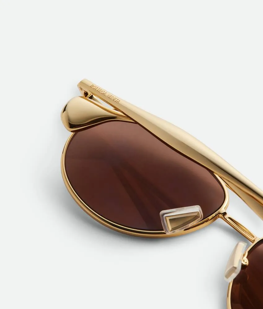 Aviator Frame Sunglasses