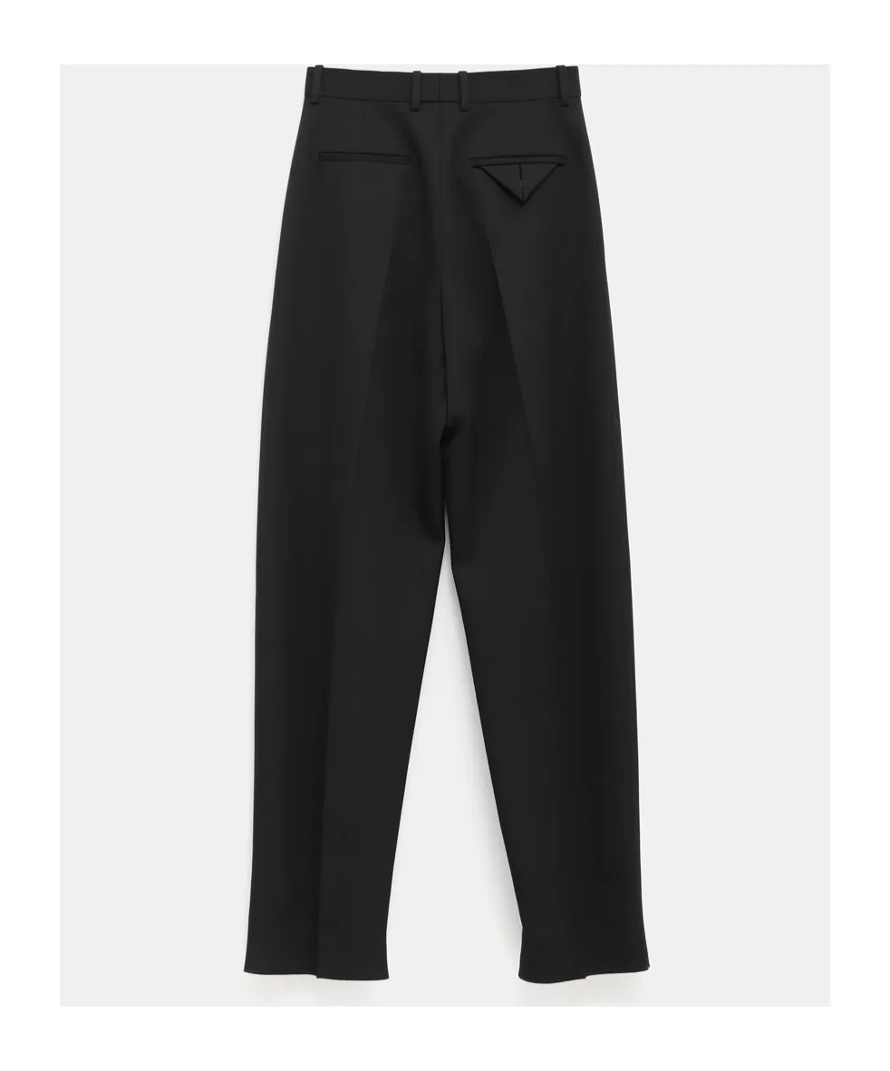 Straight Leg Tailored Trousers