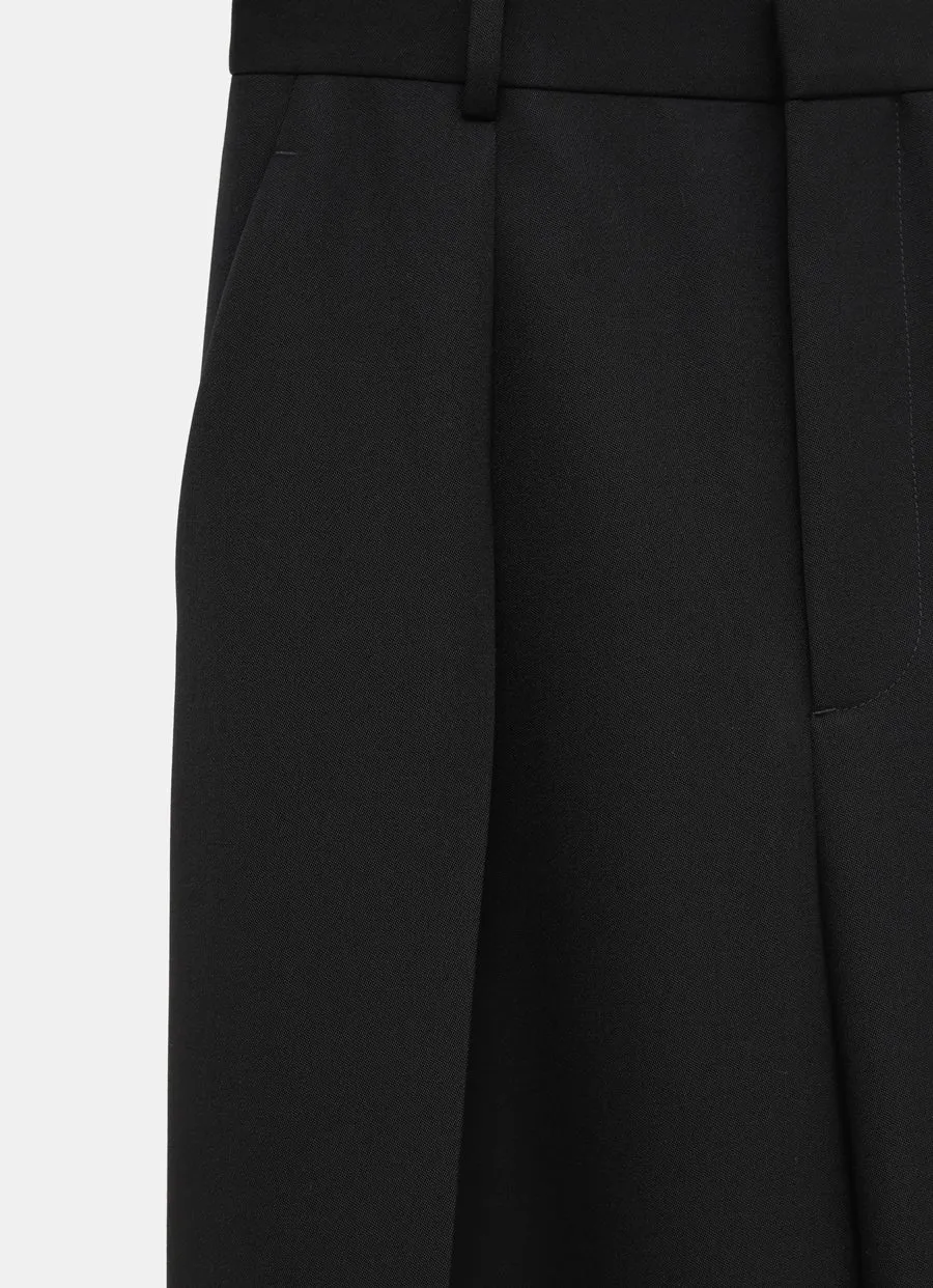 Straight Leg Tailored Trousers