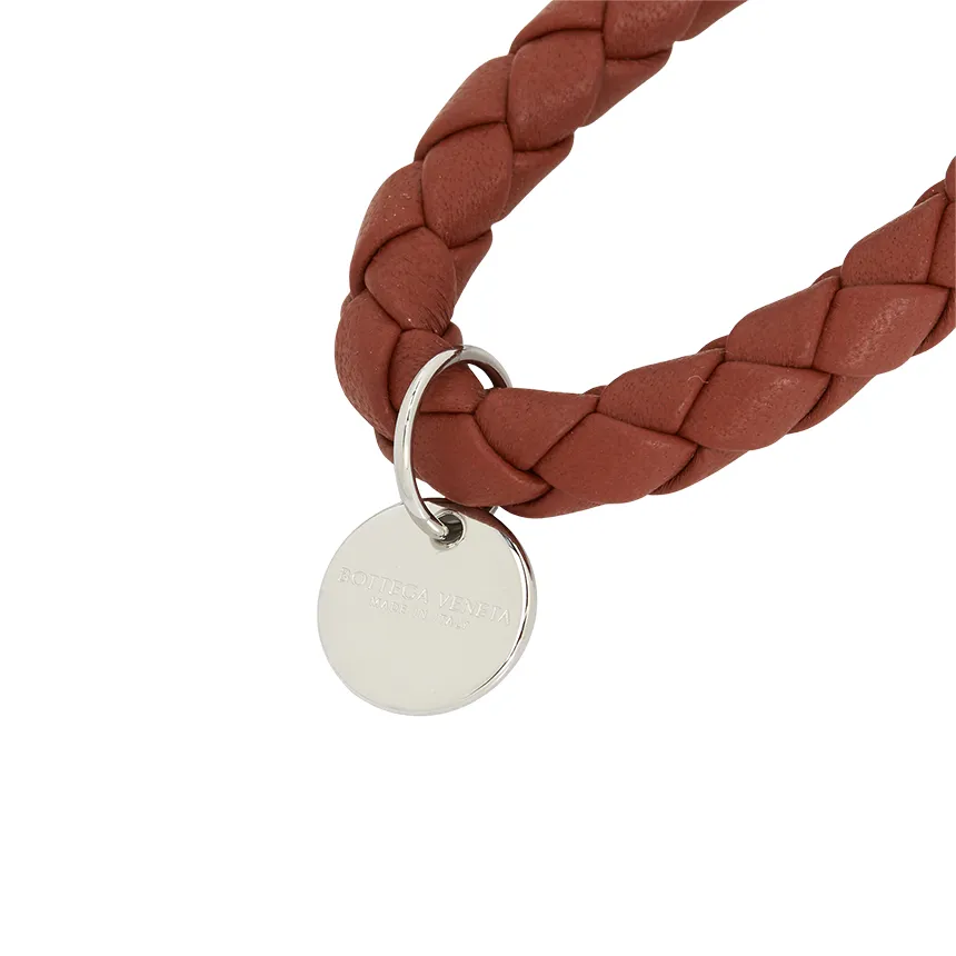 Intrecciato Key Ring