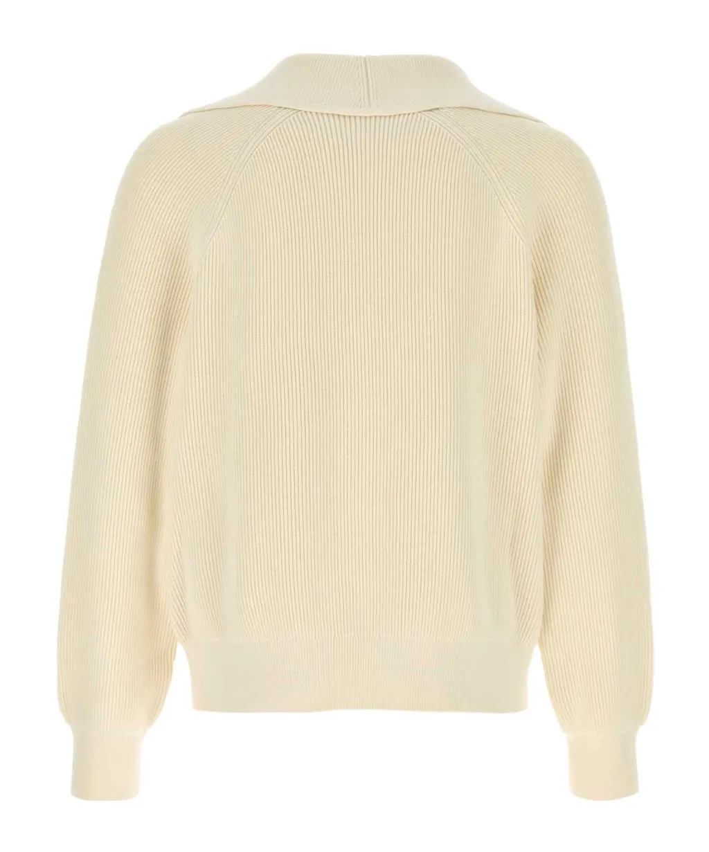 V-Neck Knitted Jumper