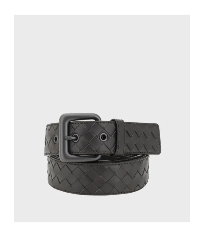 Intrecciato Buckle Belt