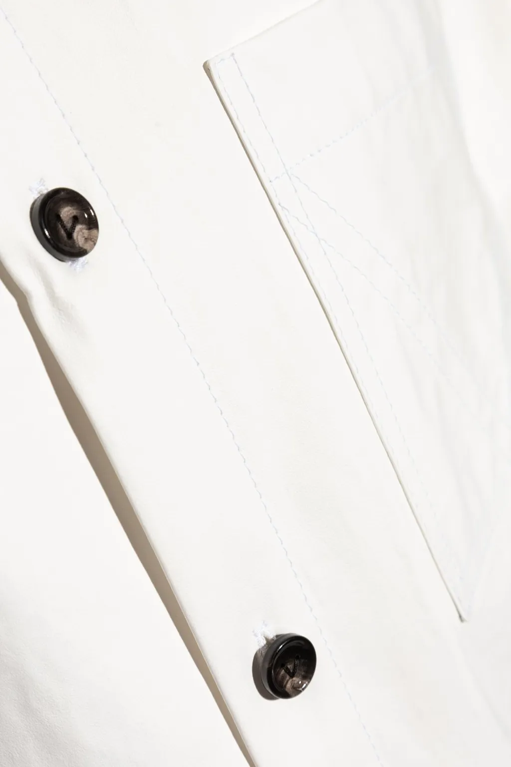 Regular Fit Leather Shirt