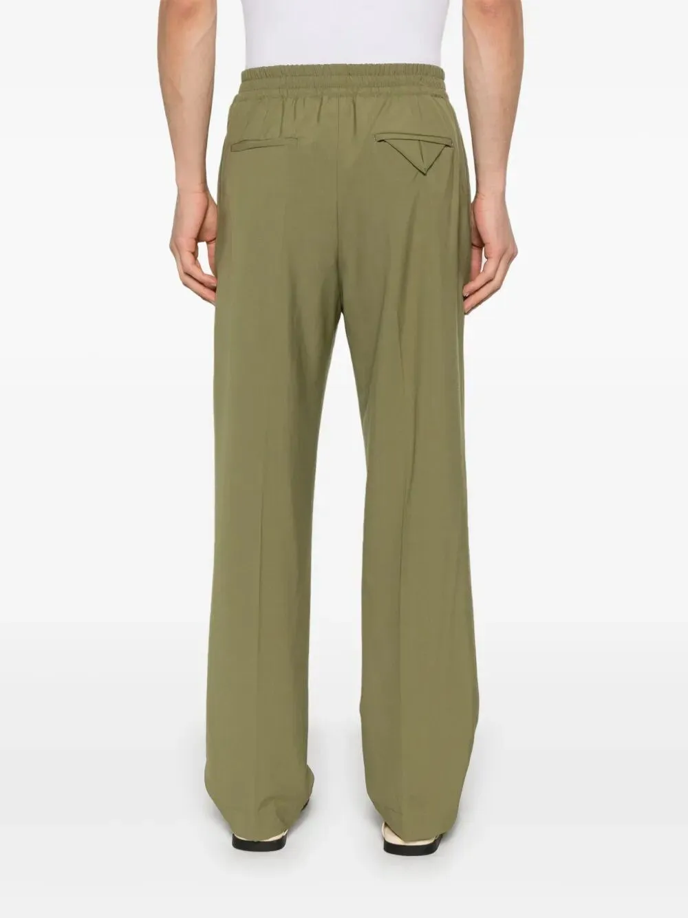 Elastic Waist Casual Pants