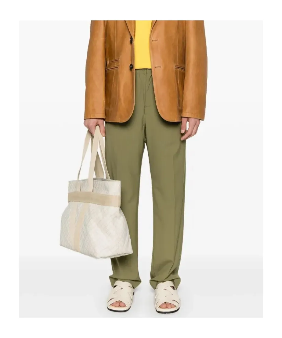 Elastic Waist Casual Pants