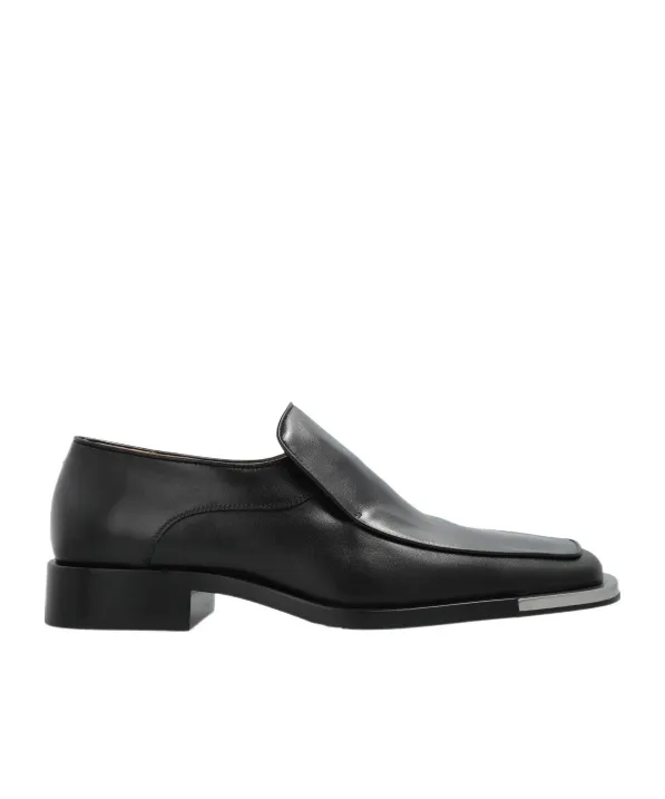 Square Toe Slip-On Loafers