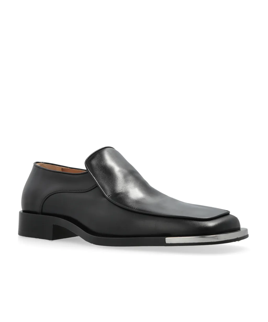 Square Toe Slip-On Loafers