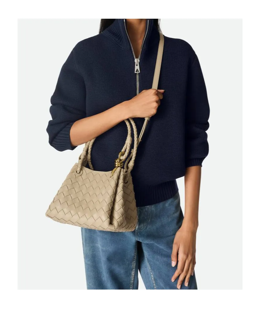 Small Woven Shoulder Bag
