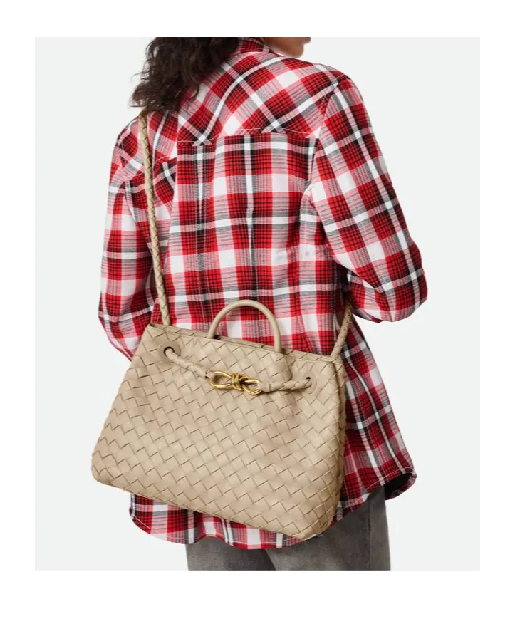 Andiamo Drawcord Shoulder Bag