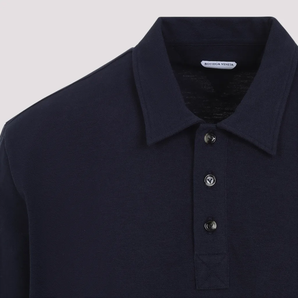 Logo Embroidered Short-Sleeved Polo Shirt