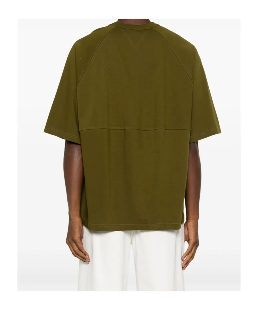 Open-Necked Black Shirt