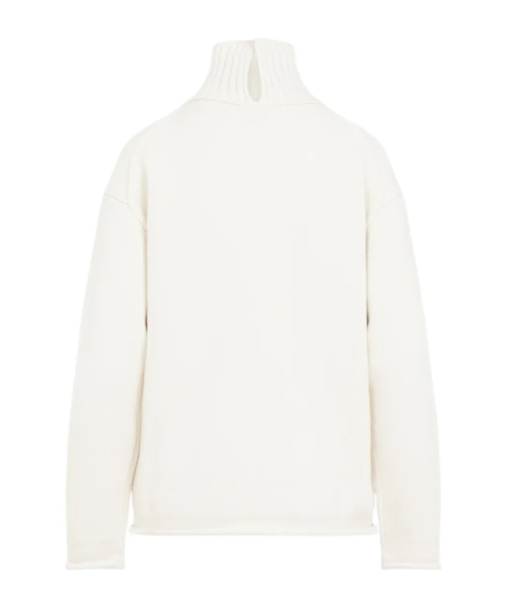 High Neck Knitted Jumper