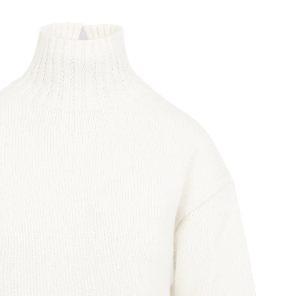 High Neck Knitted Jumper