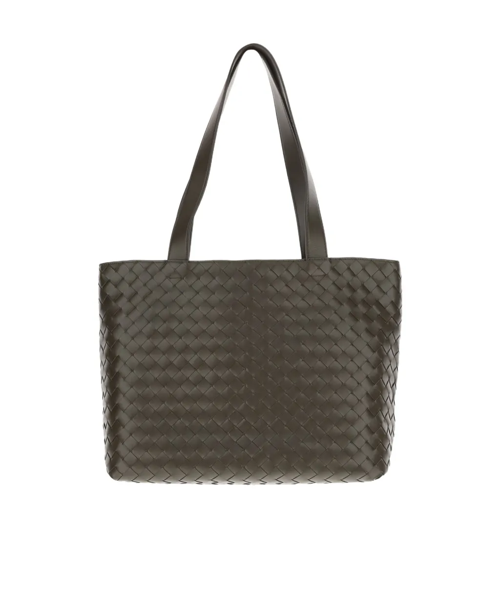 Small Intrecciato Zipped Tote