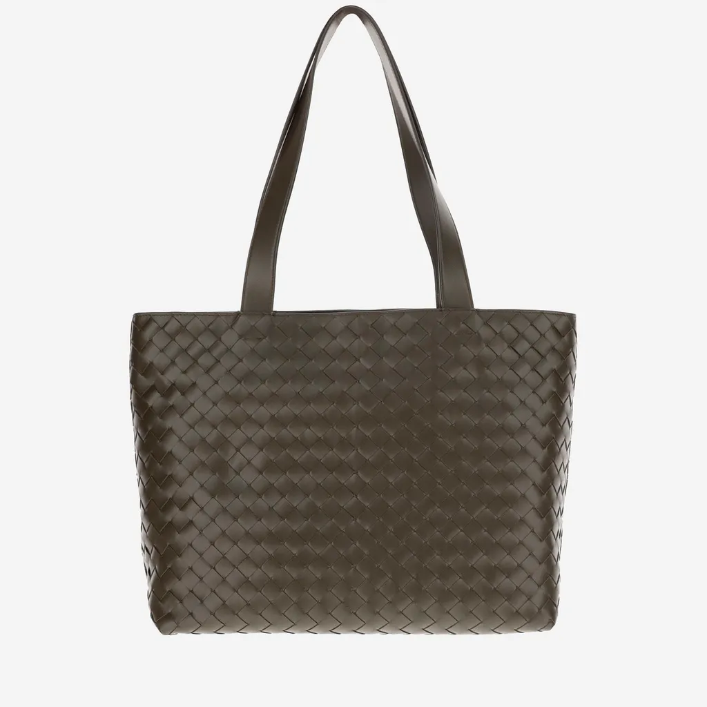 Small Intrecciato Zipped Tote