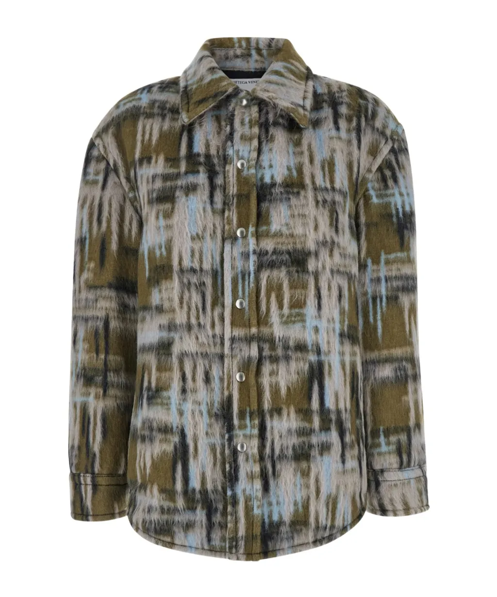 Check Patterned Relaxed Fit Jacket