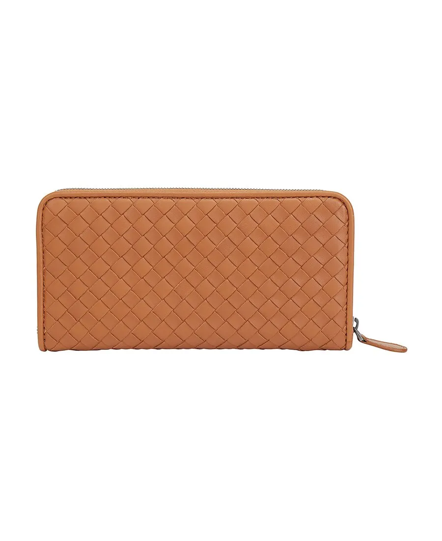 Woven Zipper Wallet