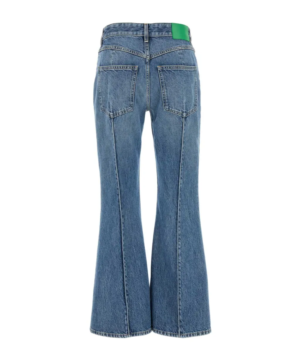 Flared Denim Jeans