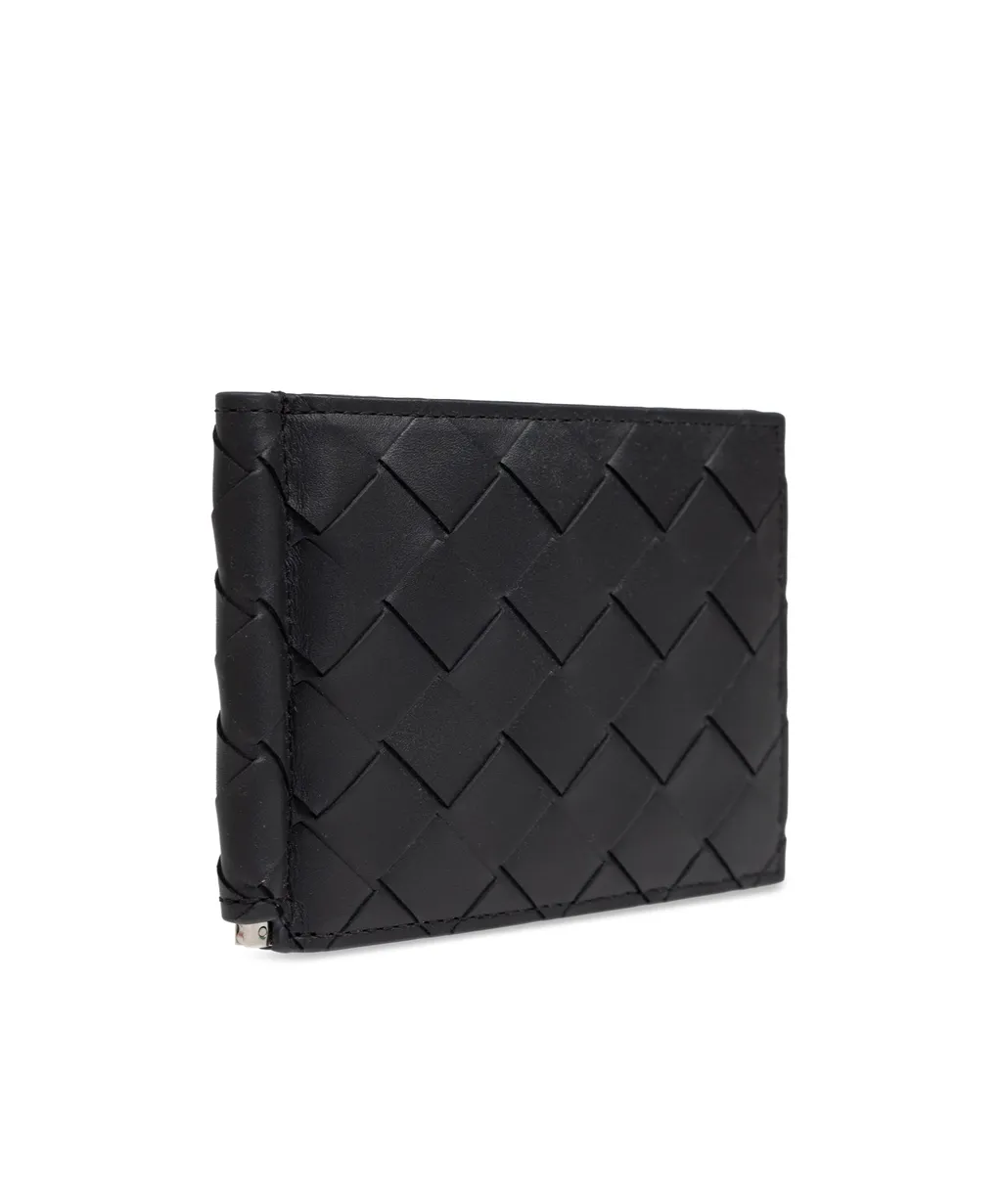 Intrecciato Bill Clip Wallet