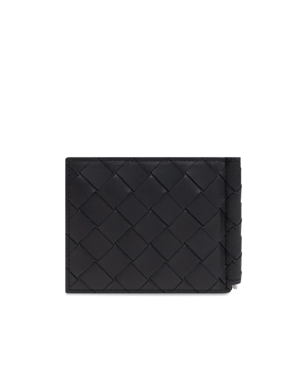 Intrecciato Bill Clip Wallet