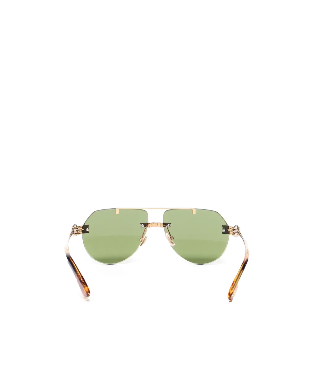 Aviator Frame Sunglasses