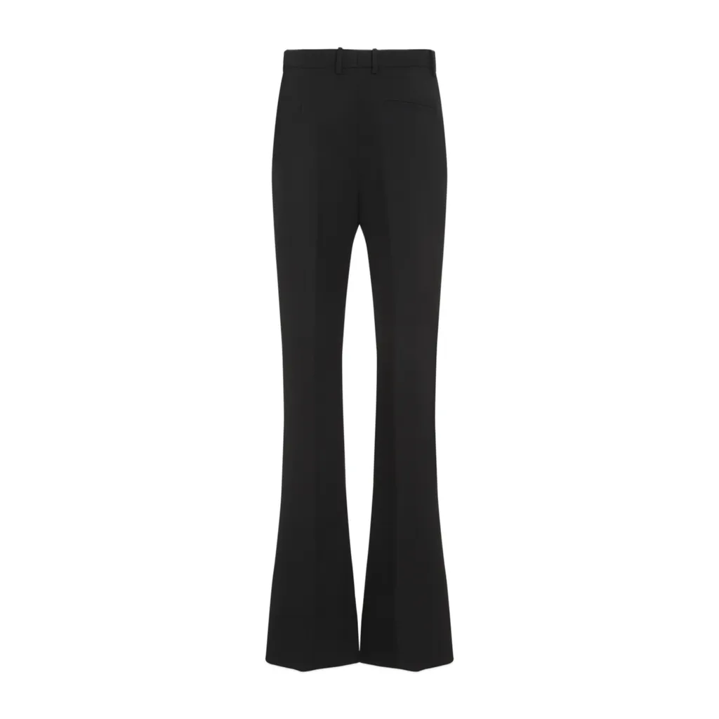 Flared Tailored Trousers