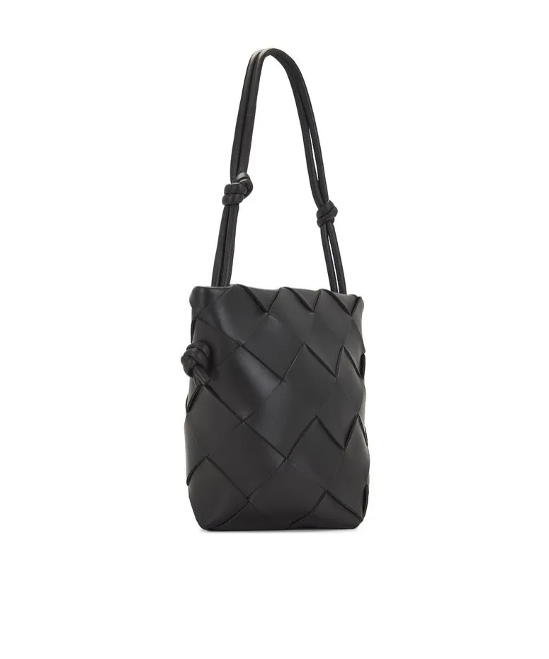 Intreciato Knitted Mini Shoulder Bag