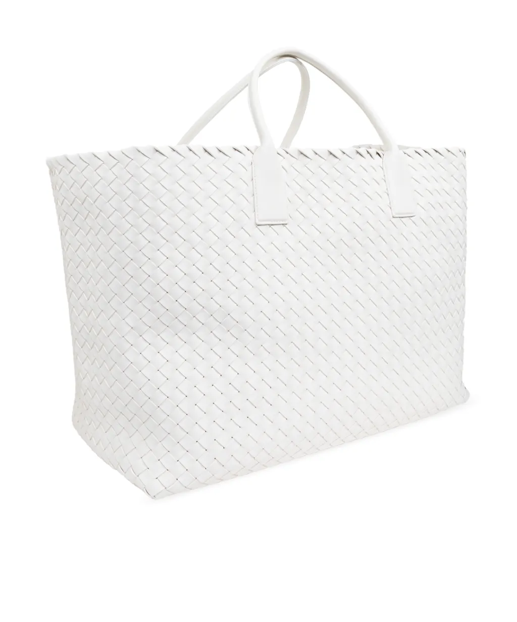 Maxi Cabat Intraccio Knitted Handbag