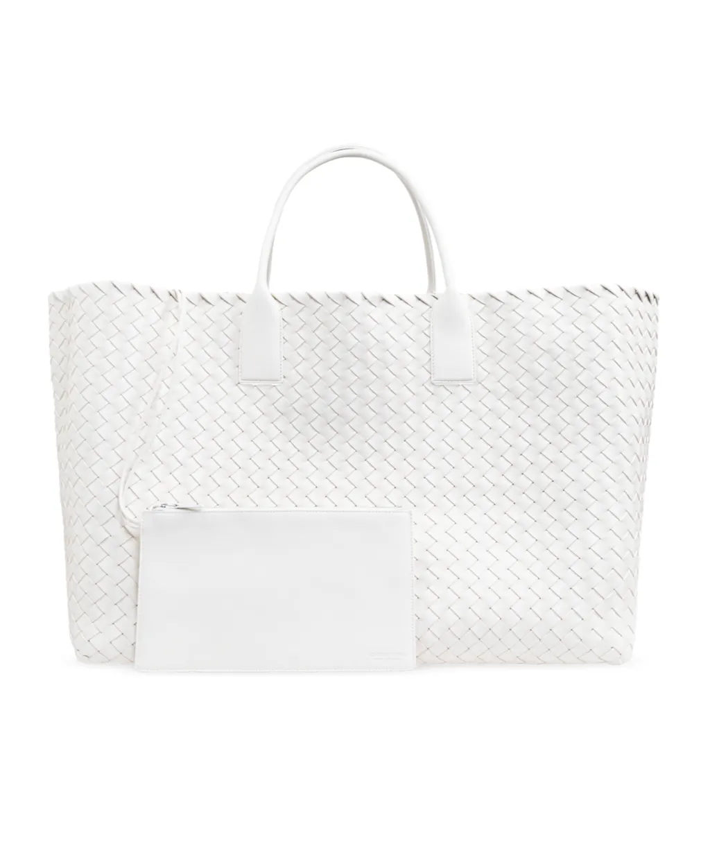 Maxi Cabat Intraccio Knitted Handbag