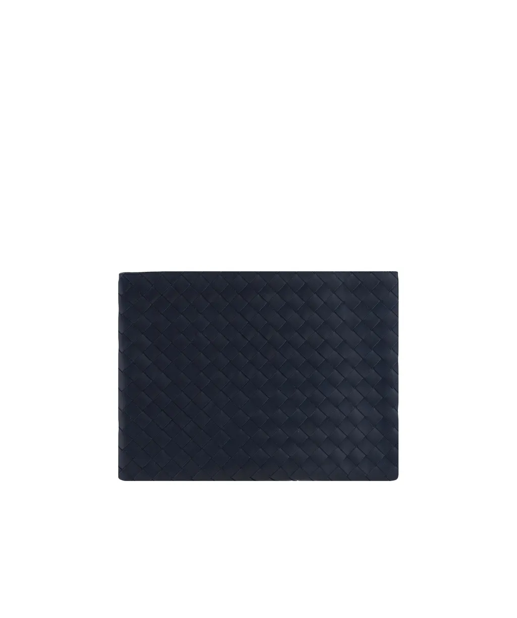 Intrecciato Half Zip Pouch