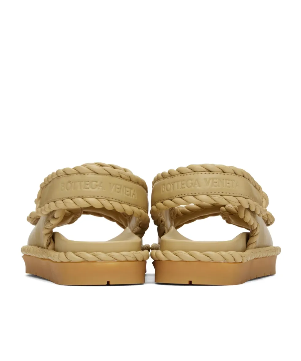 Logo Flat Sandals