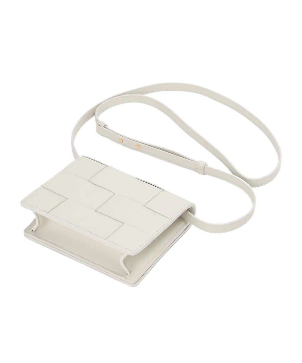 Mini Cassette Clamshell Shoulder Bag