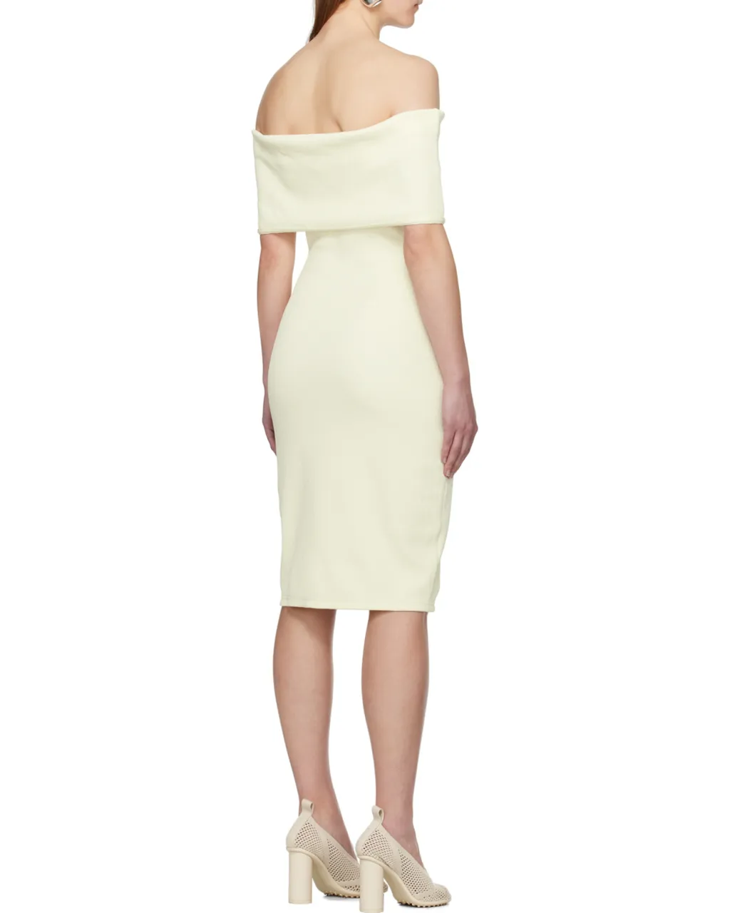 Off-The-Shoulder Fitted Dress