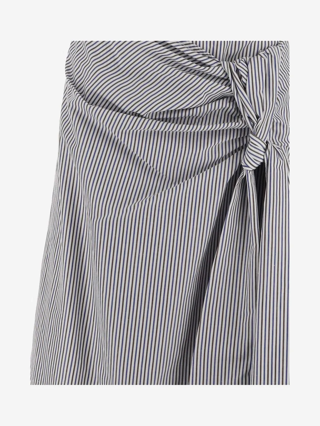 Striped Midi Skirt