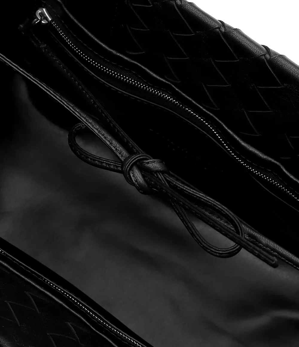 Rhombic Woven Handbag
