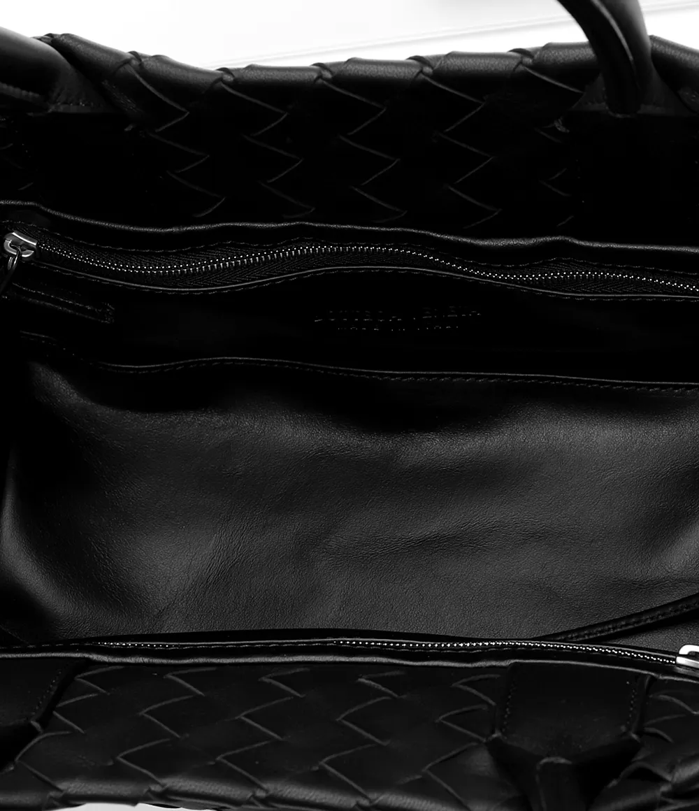 Rhombic Woven Handbag