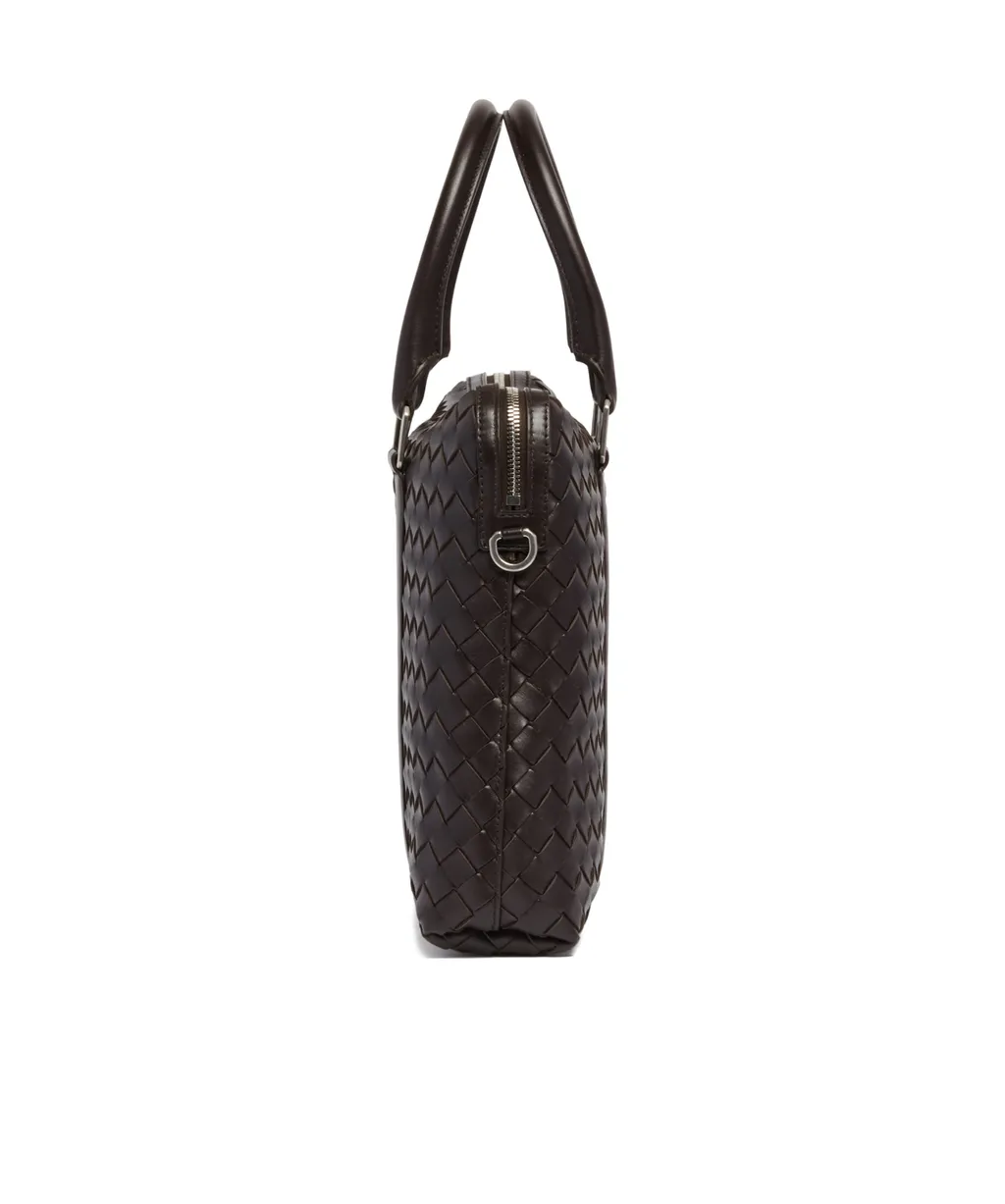 Small Intricciato Knitted Briefcase