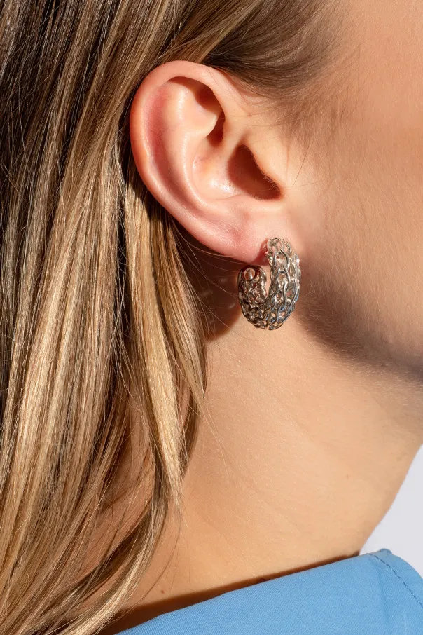 Hollow-Out Design Earrings