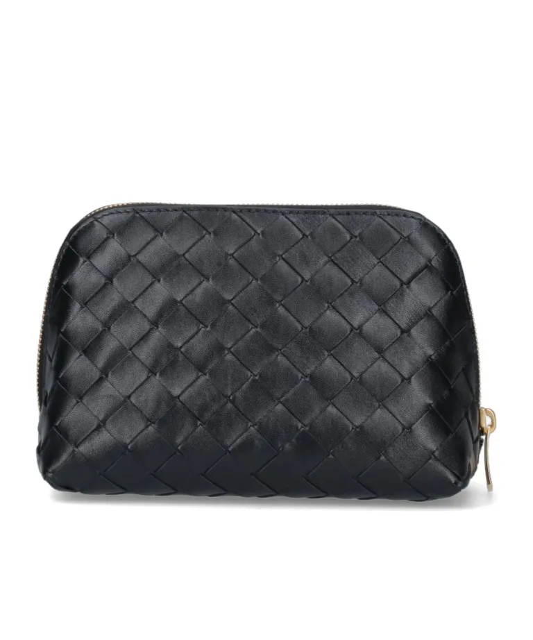 Intrecciato Zipped Pouch