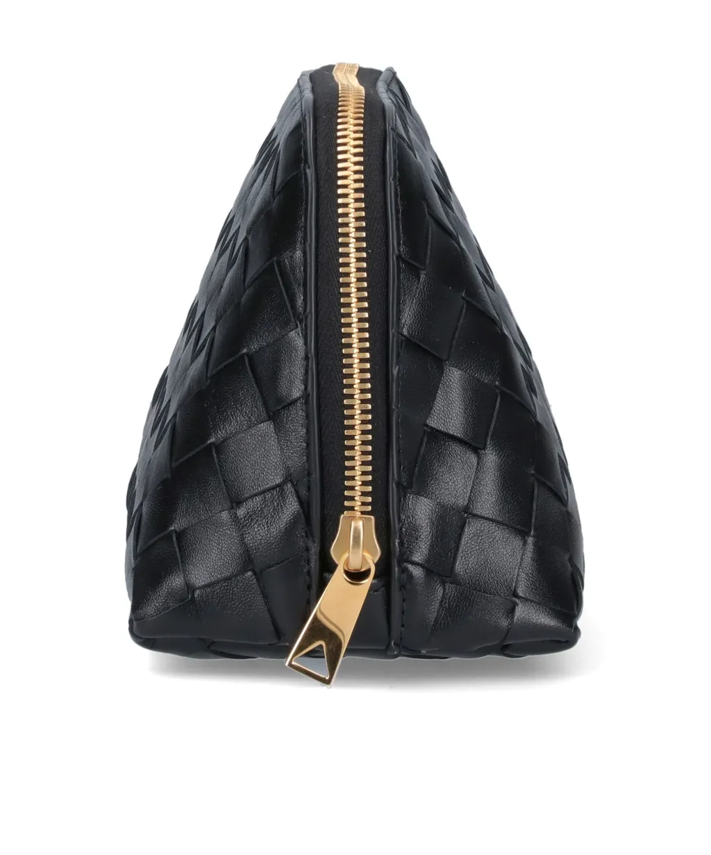 Intrecciato Zipped Pouch