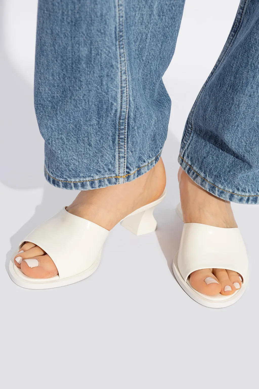Cha Cha Heeled Mules